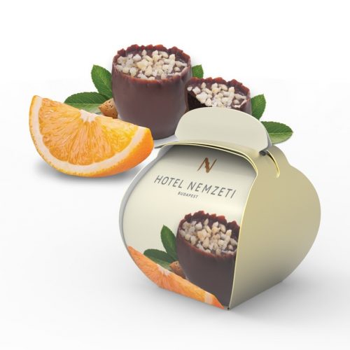 Gefüllte Hotelbonbons mit eigenem Logo