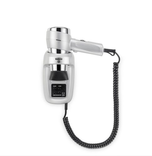 Valera Action Super Plus 1600 Shaver Silver -Wandhaartrockner mit Halterung und Rasiersteckdose